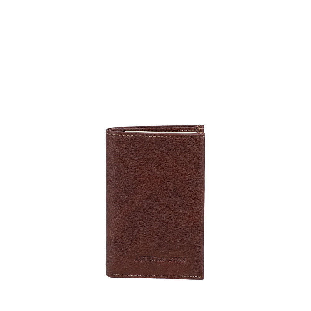 2628-119 Châtaigne - Petit porte-cartes Cuir Nairo - ARTHUR & ASTON