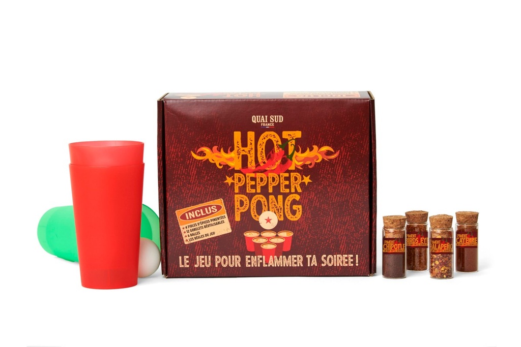 Coffret Hot Pepper Pong - Quai Sud