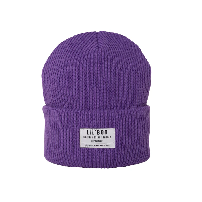 Bonnet Laine Lil'Boo (Purple, 1-3Y)