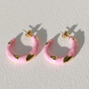 Boucles d'oreilles Rose vif - Love Ibiza