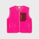 Veste Sherpa femme sans manche - Billybelt - Rose