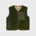 Veste Sherpa femme sans manche - Billybelt - Kaki