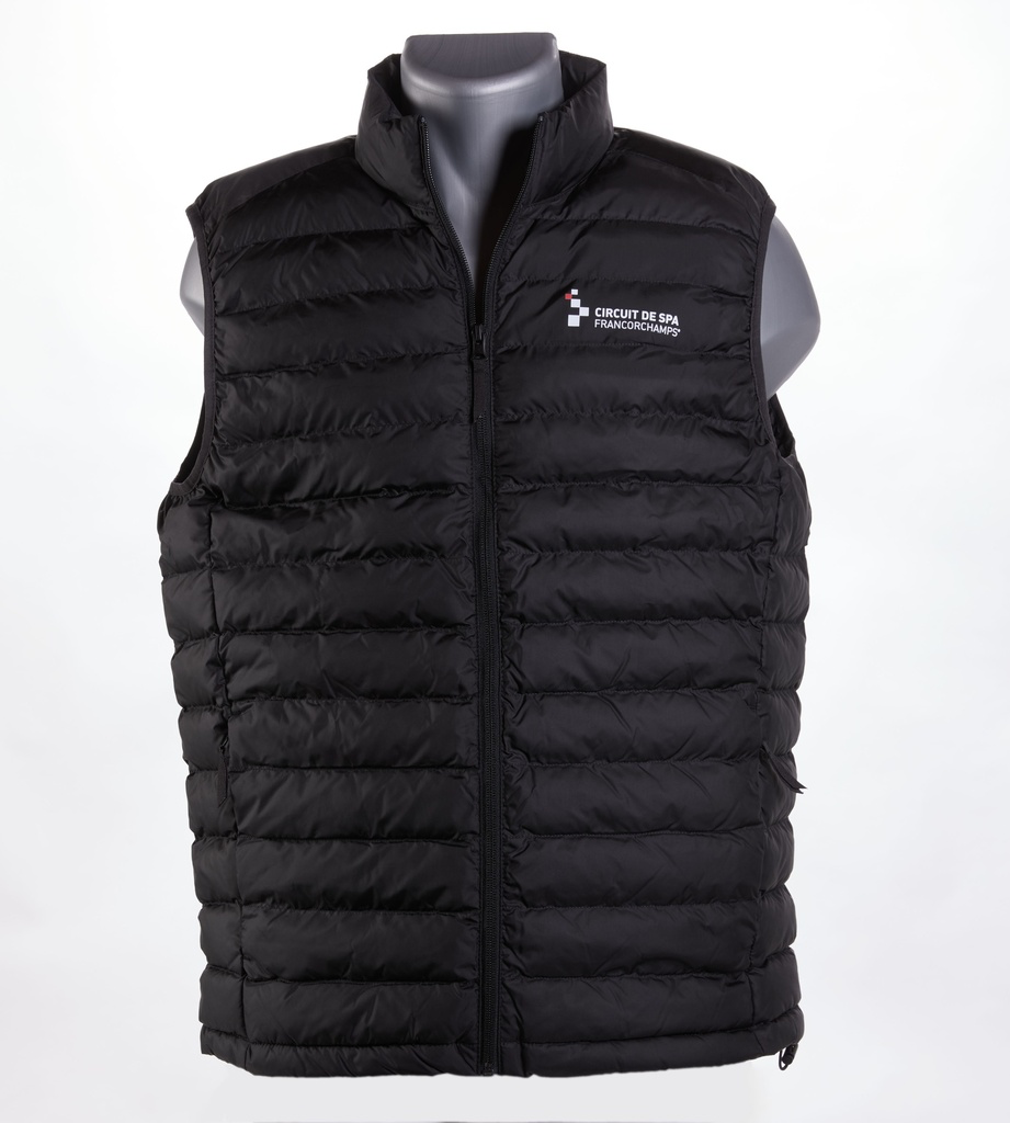 Veste sans manche noir Francorchamps
