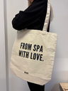 Totebag "From Spa with Love"