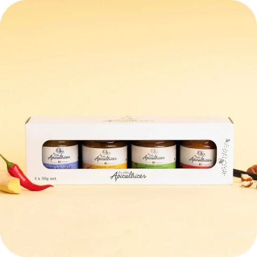 Pack Dégustation 4x50g - Les p'tites Apicultrices