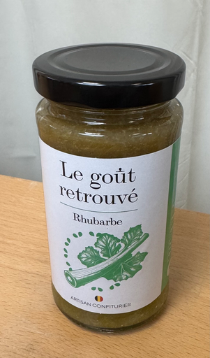 Confiture Rhubarbe - 300g - Les goûts retrouvés