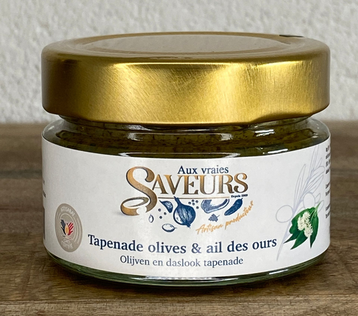 Tapenade olives & ail des ours - 110ml - Les goûts retrouvés