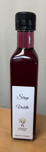 Sirop Violette - 25cl - Les saveurs du Verger