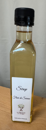 Sirop Fleur de sureau - 25cl - Les saveurs du Verger