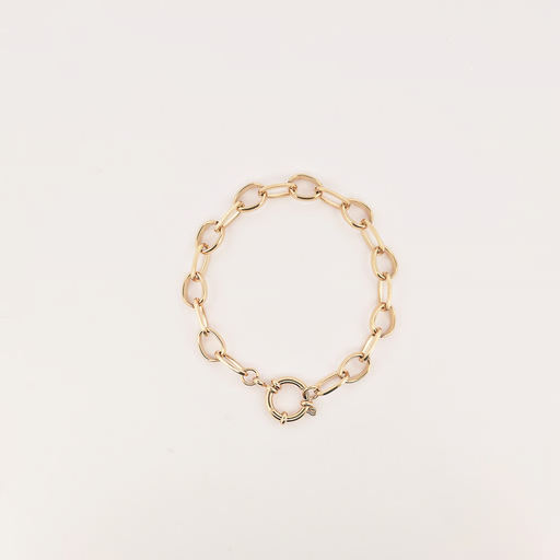 Bracelet à personnaliser maille épaisse pour charm's - Yaya