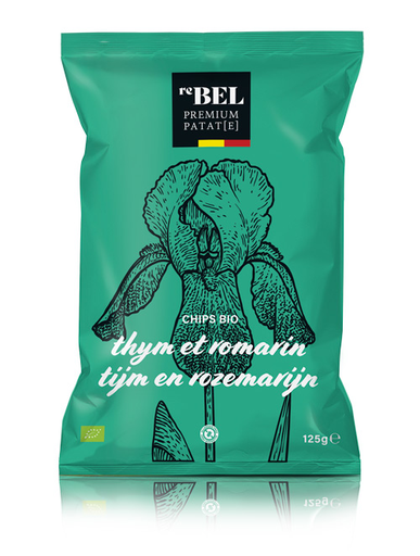 Chips Rebel Bio Thym/Romarin - 125gr - Foodprint