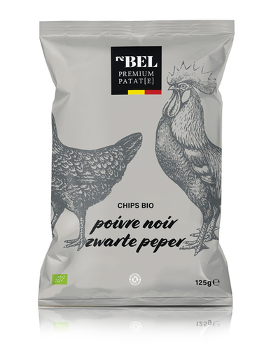 Chips Rebel Bio Poivre noir - 125gr - Foodprint