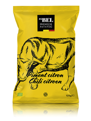 Chips Rebel Bio Piment citron - 125gr - Foodprint