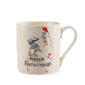 Tasse 'Parrain tu es fantastique'