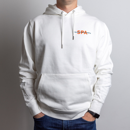 Pull à capuche Blanc Spa-Francorchamps 