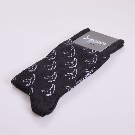 Chaussettes noires Francorchamps 