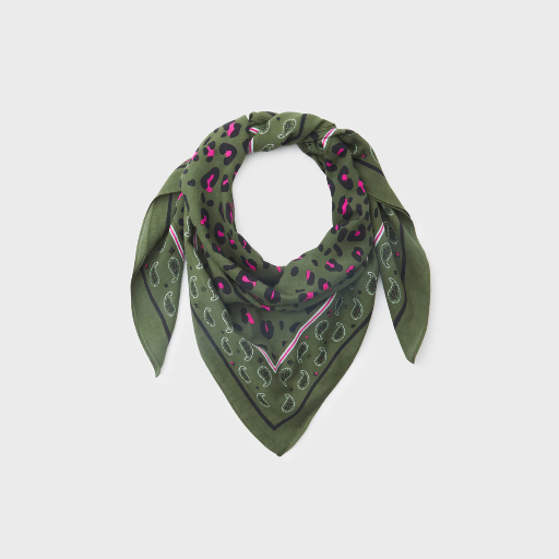Foulard 100% Coton Femme 