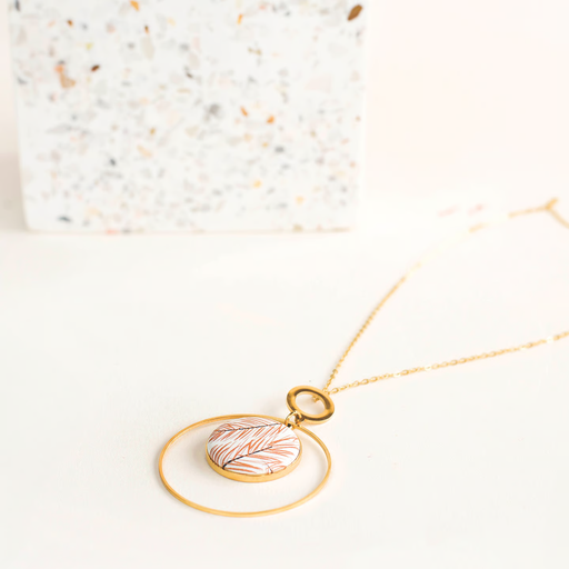 [Yaya 5] Collier cerclé Doré 42 cm Yaya 