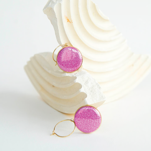 [Yaya 9] Boucles d'oreilles Créoles Dorée Yaya    