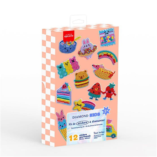 Kit créatif Diamond Painting kids - Stickers yummy