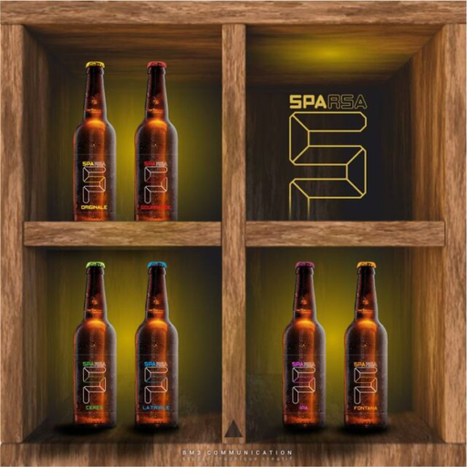 Coffret 4 bières 33Cl  + 1 verre - Originale, Triple, Gourmande, Ipa - Sparsa