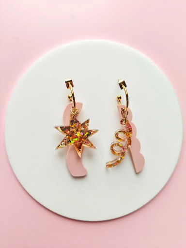 Boucles d'oreilles Blush - BABELUTTE    